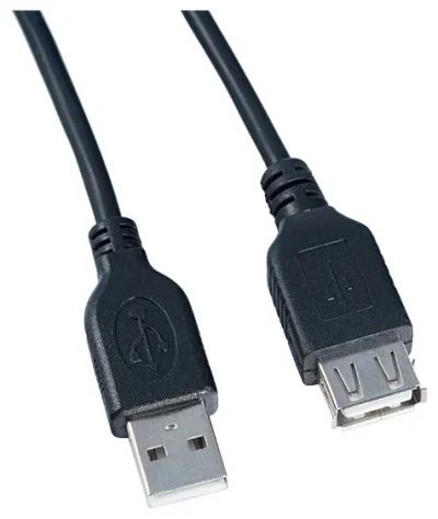 Лот: 19928640. Фото: 1. Кабель PERFEO USB2.0 A вилка -... Дата-кабели, переходники