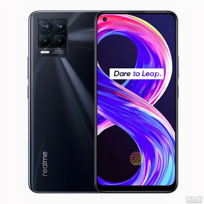 Лот: 18180411. Фото: 1. Realme 8 Pro 6/128GB + Стекло... Смартфоны