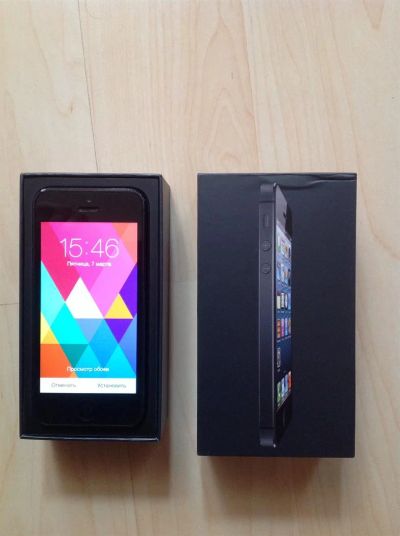Лот: 3809271. Фото: 1. iPhone 5 - 16GB. Смартфоны