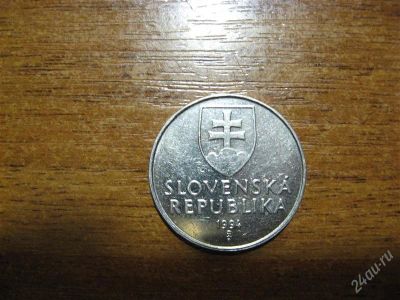 Лот: 2150775. Фото: 1. 2 кроны 1994г. Словакия Блеск!. Европа