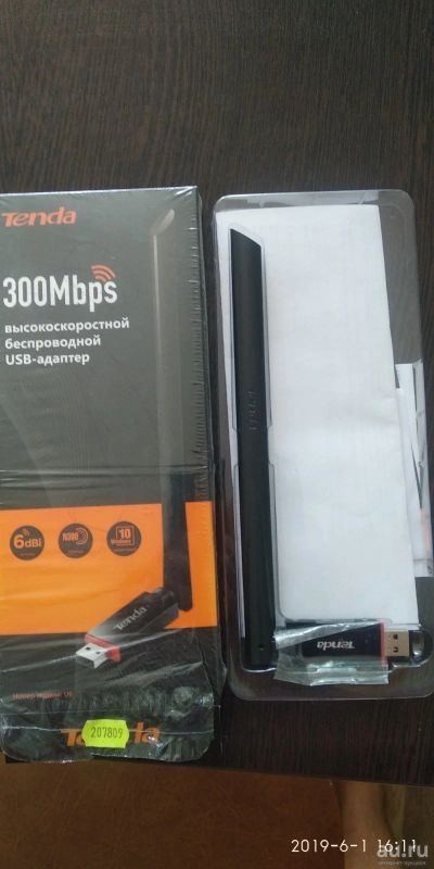 Лот: 13844109. Фото: 1. Беспроводной Wi-Fi адаптер TENDA... WiFi, Bluetooth адаптеры