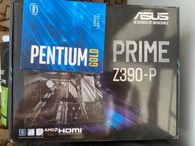 Лот: 19663775. Фото: 1. Материнская плата ASUS prime z390-p. Материнские платы