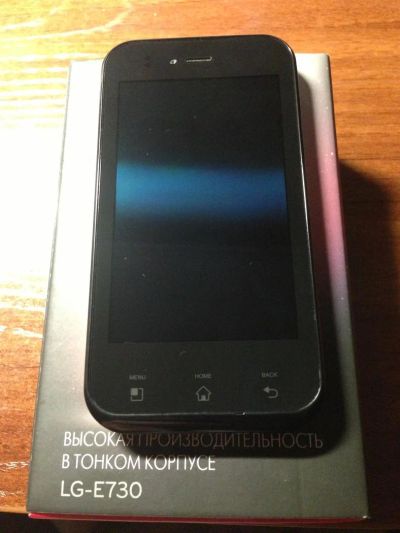 Лот: 3154726. Фото: 1. Lg optimus sol e730 в идеальном... Смартфоны