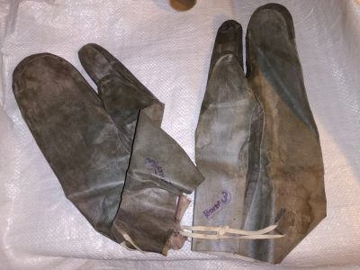 Лот: 16999307. Фото: 1. Перчатки защитные трёхпалые (рукавицы... Обмундирование