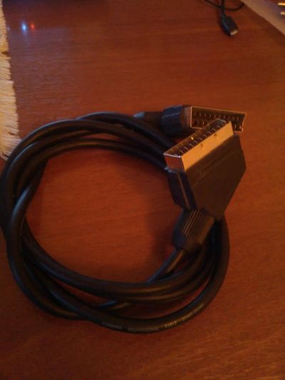 Лот: 6725920. Фото: 1. кабель Luxmann Professional Scart-Scart. Шнуры, кабели, разъёмы