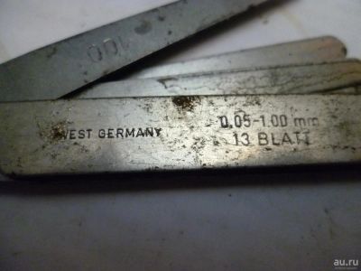 Лот: 9643530. Фото: 1. Щуп 0.05-1.0 германия. Ручной инструмент
