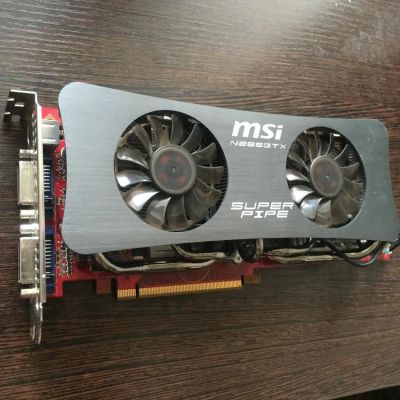 Лот: 10569225. Фото: 1. MSI geforce n285gtx Super Pipe... Видеокарты