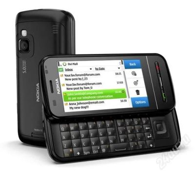Лот: 2270160. Фото: 1. Nokia C6-00 black. Смартфоны