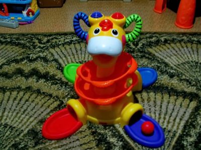 Лот: 5434732. Фото: 1. Fisher-Price Игровой набор Жираф... Развивающие