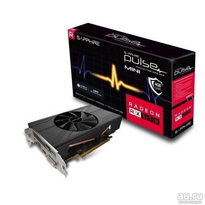 Лот: 13214413. Фото: 1. Sapphire Radeon RX 570 Pulse Mini. Видеокарты