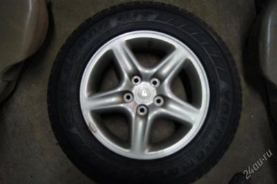 Лот: 2748685. Фото: 1. Диск Toyota R16 Yokohama 215/70... Шины на дисках