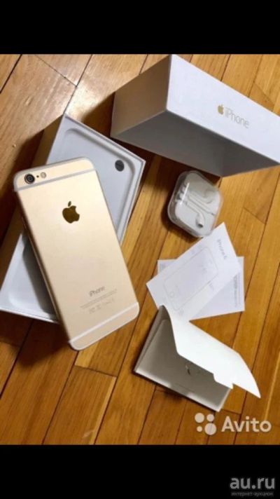 Лот: 11188773. Фото: 1. iPhone 6 16gb gold. Смартфоны