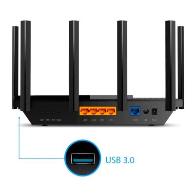 Лот: 19975275. Фото: 1. Tp-link AX73 WiFi6 гигабитный... Маршрутизаторы (роутеры)