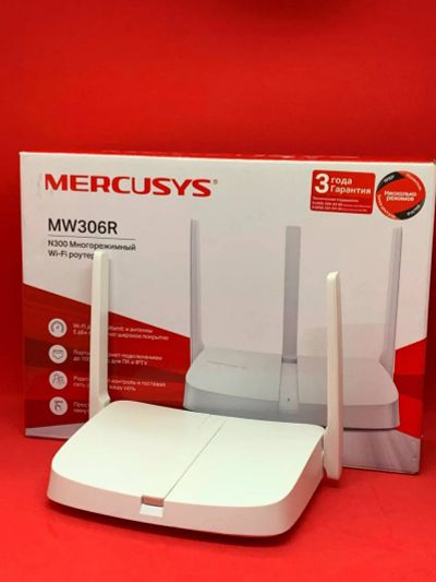 Лот: 19953309. Фото: 1. Wi-Fi роутер Mercusys MW306R... Маршрутизаторы (роутеры)