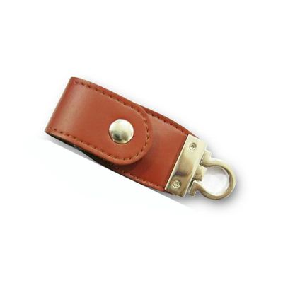 Лот: 3492213. Фото: 1. флешка usb flash 32 gb гб кожа. USB-флеш карты