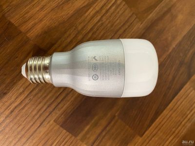Лот: 17562925. Фото: 1. Лампочка Xiaomi Mi Smart Bulb... Лампочки
