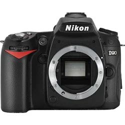 Лот: 4532580. Фото: 1. NIKON D90 body+батарейная рукоять... Цифровые зеркальные