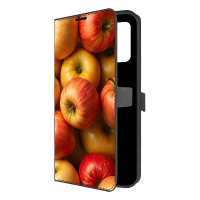 Лот: 25542871. Фото: 1. Чехол Krutoff Eco Book "Яблоки... Чехлы, бамперы