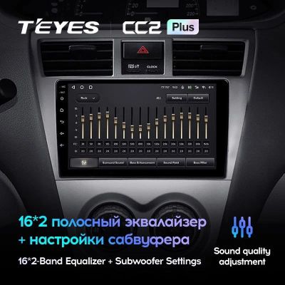 Лот: 21427737. Фото: 1. Штатная магнитола Teyes CC2 Plus... Автомагнитолы
