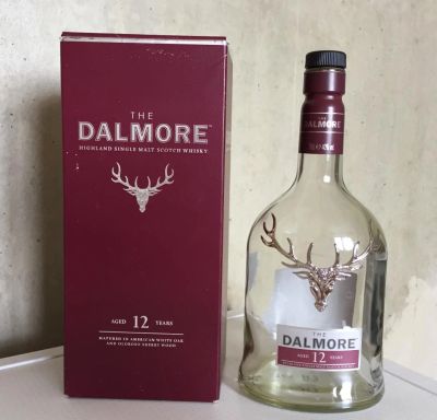 Лот: 9781832. Фото: 1. Бутылка с коробкой (виски Dalmore... Бутылки, пробки, этикетки