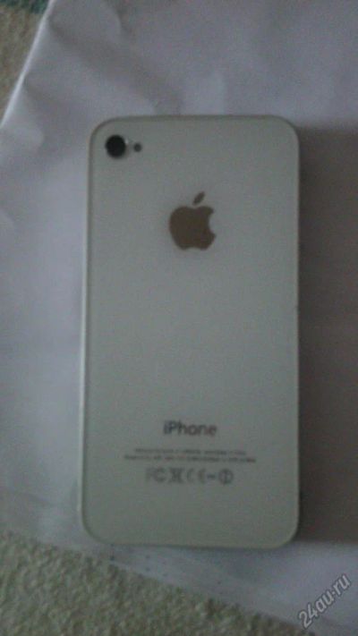 Лот: 5672802. Фото: 1. Iphone 4 белый 16 gb. Смартфоны