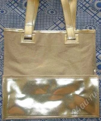 Лот: 107086. Фото: 1. сумка lancome gold (оригинал... Сумки