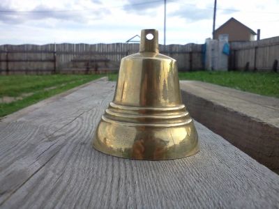 Лот: 3844721. Фото: 1. Колокольчик валдайский 6 см диаметр. Ударные