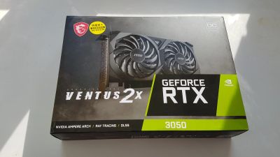 Лот: 19159715. Фото: 1. Продам Видеокарту MSI RTX 3050... Видеокарты