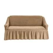 Лот: 20291060. Фото: 1. Чехол на диван 2-х-местный с оборкой... Другое (домашний текстиль)