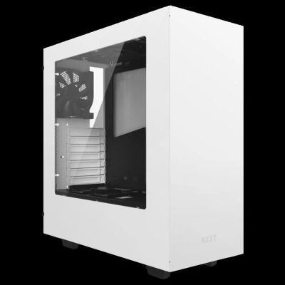 Лот: 11347021. Фото: 1. Корпус NZXT S340 white ATX. Корпуса, блоки питания