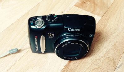 Лот: 5720592. Фото: 1. Фотоаппарат Canon powershot sx120... Цифровые компактные