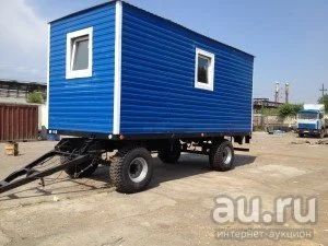 Лот: 9283093. Фото: 1. Блок модуль бытовой на базе шасси... Бытовки, вагончики строительные