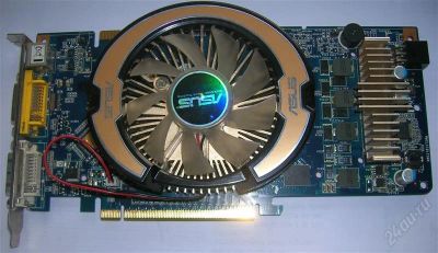 Лот: 1954423. Фото: 1. asus 8800 gt. Видеокарты