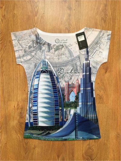 Лот: 8563679. Фото: 1. футболка женская со стразами Dubai... Футболки, топы и майки