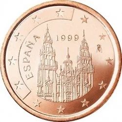 Лот: 2259162. Фото: 1. Испания 5 евроцентов. Европа