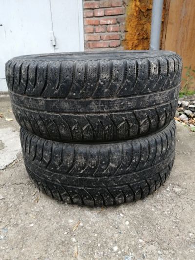 Лот: 16602026. Фото: 1. Шины 225/55 R16 Bridgestone ice... Шины