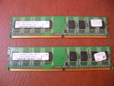 Лот: 5826487. Фото: 1. оперативная память DDR2 две планки... Оперативная память