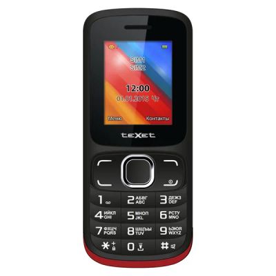 Лот: 9906510. Фото: 1. Сотовый телефон TEXET TM-125. Кнопочные мобильные телефоны