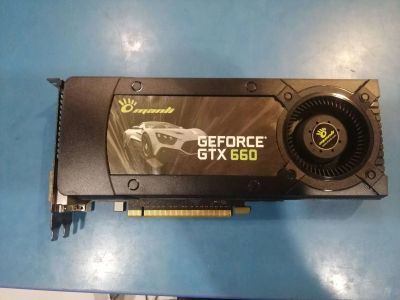 Лот: 18757719. Фото: 1. Видеокарта MAnli GTX 660 GTX660... Видеокарты