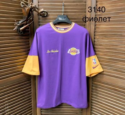 Лот: 21109460. Фото: 1. Футболка Nike Lakers (оверсайз... Футболки, поло