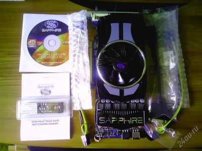 Лот: 2962017. Фото: 1. Sapphire < RADEON HD4890 Vapor-X. Видеокарты