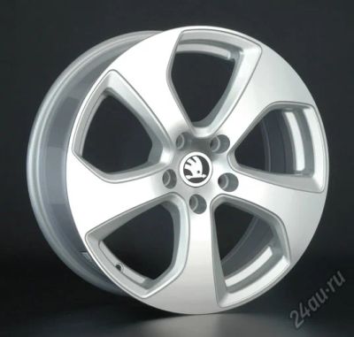 Лот: 5877873. Фото: 1. Литые диски для Skoda 6,5Jx16... Диски