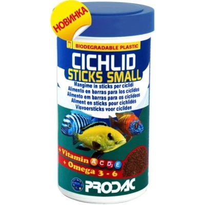 Лот: 15783815. Фото: 1. КОРМ для рыб Prodac Cichlid Sticks... Корма