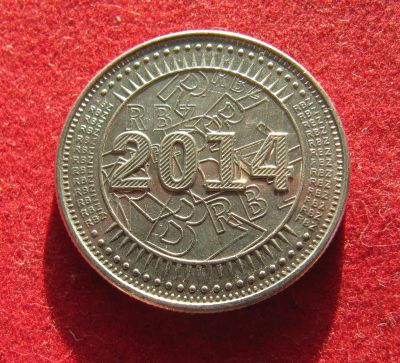 Лот: 19699940. Фото: 1. Зимбабве 25 центов, 2014 г. Остальные страны