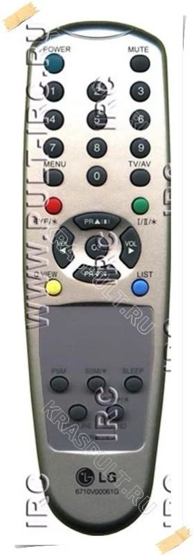 Лот: 15908940. Фото: 1. Пульт LG 6710V00061G. Пульты ДУ