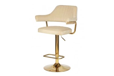 Лот: 23660520. Фото: 1. Стул барный DOBRIN Charly Gold. Столы, стулья, обеденные группы