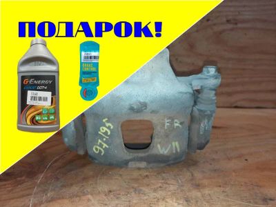 Лот: 18534997. Фото: 1. Суппорт Nissan Avenir W11 QG18DE... Тормозная система