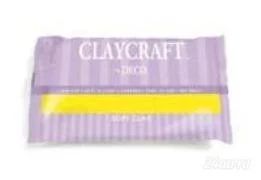 Лот: 1787724. Фото: 1. Желтая полимерная глина Clay Craft... Лепка из полимерной глины