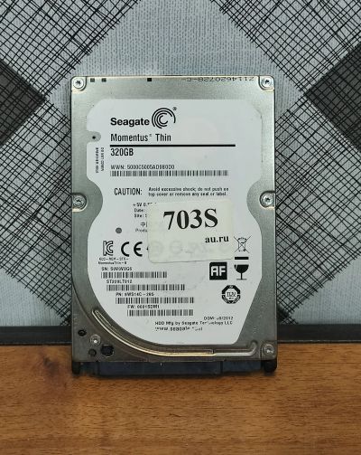 Лот: 19874332. Фото: 1. Жесткий диск SATA-II 2,5 Seagate... Жёсткие диски (HDD)