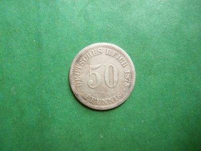 Лот: 25318283. Фото: 1. Германия 50 пфеннигов 1875 г... Германия и Австрия
